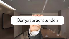 Termine - Bürgersprechstunden